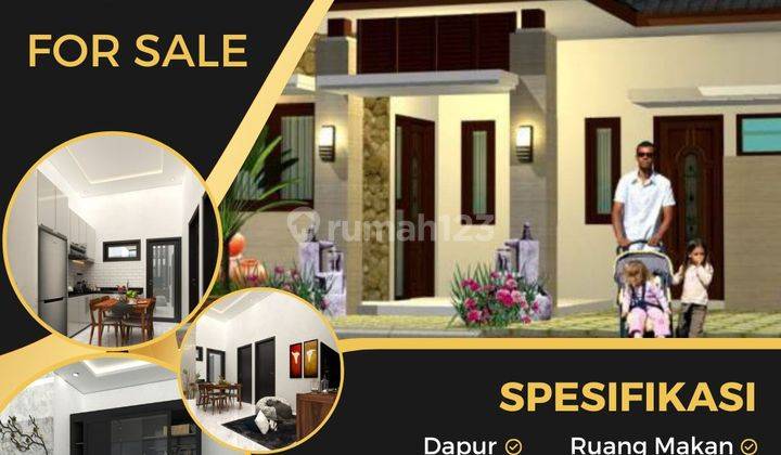 Rumah Baru Strategis Dlm Perum di Banguntapan 3 Menit Jl Wonosari 1