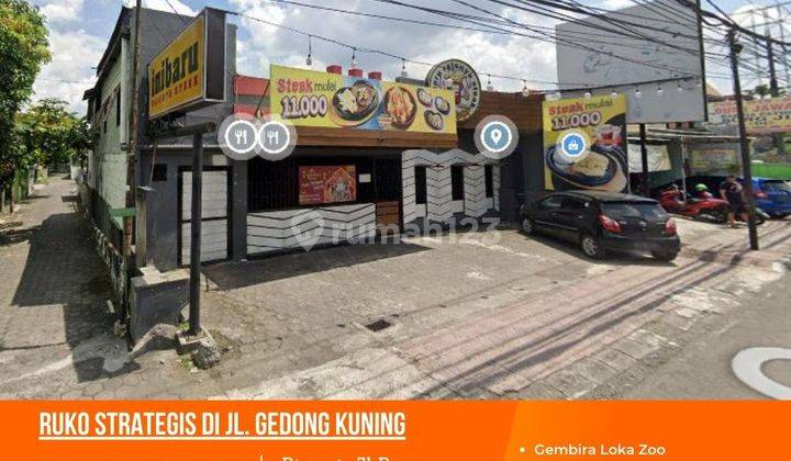 Ruko di Jogja Dkt Gembira Loka Zoo Tepi Gedong Kuning Banguntapan 1