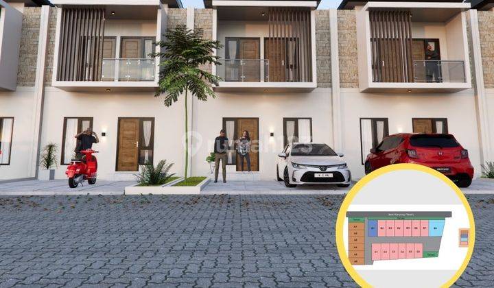 RUMAH 2 LANTAI 600 JUTAAN FREE BPHTB 4 UNIT TERAKHIR DI BANGUNTAPAN BANTUL YOGYAKARTA 1