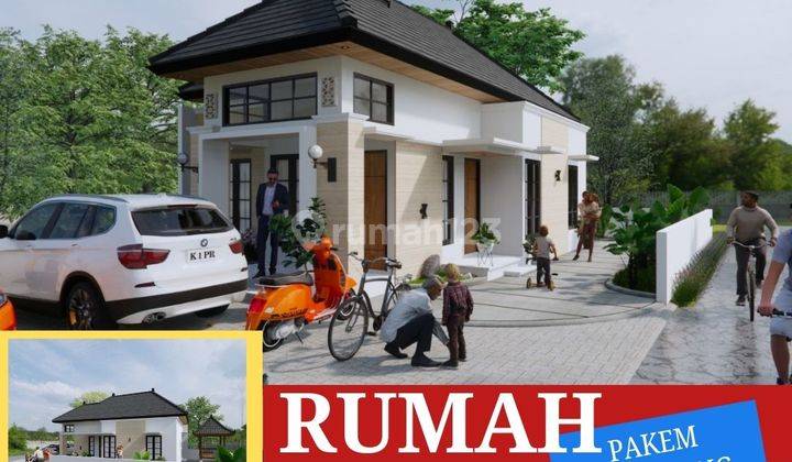 Rumah Hook Free Gazebo Bisa Jadi Villa di Pakem Sleman Dkt Wisata 1