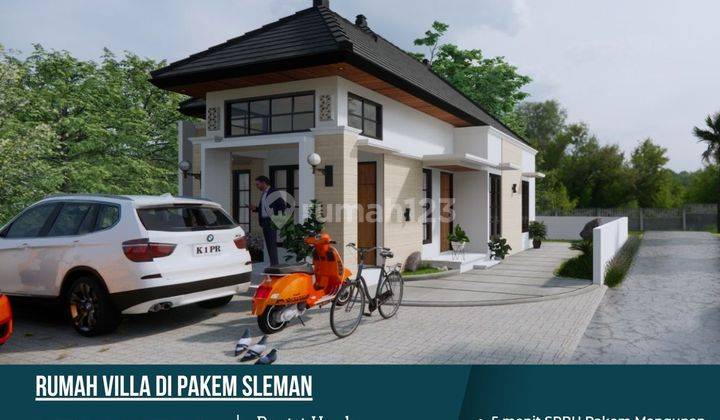 Rumah Hook Free Gazebo Barat Pasar Pakem Sleman Dekat Kampus Uii 1