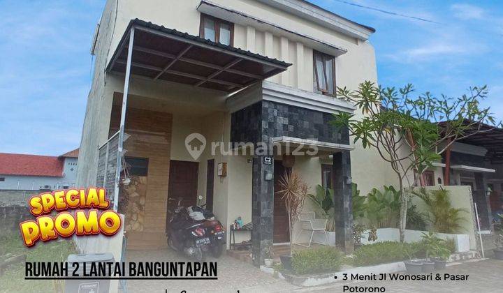 Rumah KPR 2 Lantai Dlm Perum di Banguntapan Bantul Dekat Kotagede 1