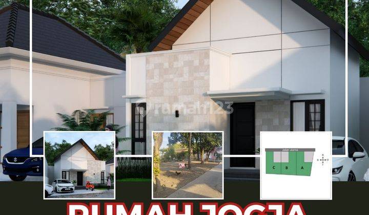 Rumah Cantik Minimalis Pinggir Jalan Berbah Paskas Blok O Kpr SHM 1