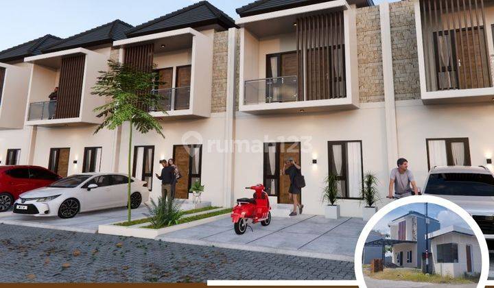 RUMAH MINIMALIS MODERN 2 LANTAI 3 UNIT TERAKHIR BISA KPR DP RINGAN DKT GIWANGAN,KOTAGEDE 1