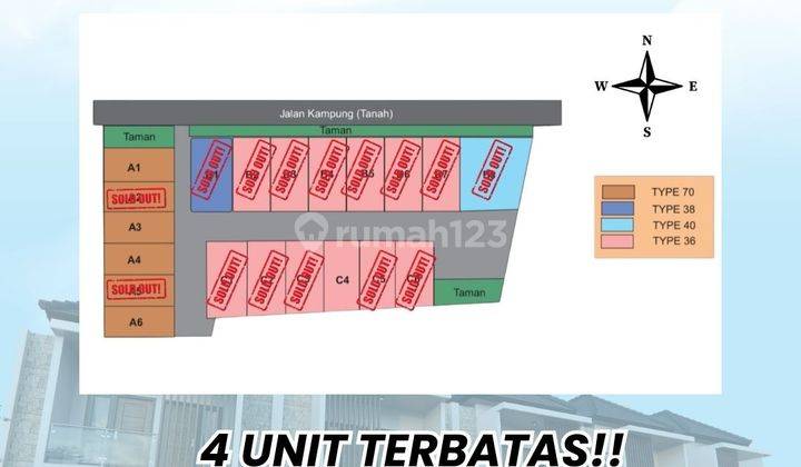 Rumah 2 lantai Jogja Bisa KPR di Banguntapan 10 Mnit Giwangan SHM 2