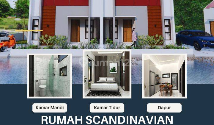 Hanya 200 Jtan Rumah Scandinavian di Karangmojo Gunungkidul Jogja 1