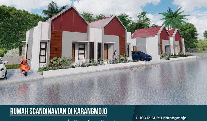 Rumah Scandinavian di Karangmojo Gunungkidul Dekat Wonosari Kota 1