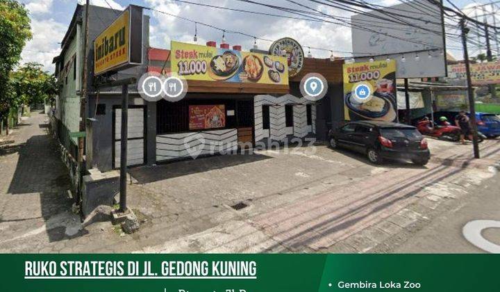 Ruang Usaha Ruko di Jl Gedong Kuning Dekat Gembira Loka Zoo Jogja 1