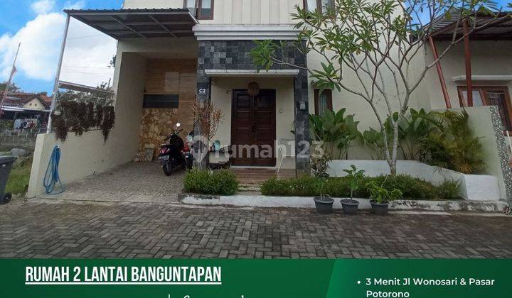 Rumah 2 Lt Dekat Jl Wonosari Banguntapan Bantul 10 Menit Stipram 1