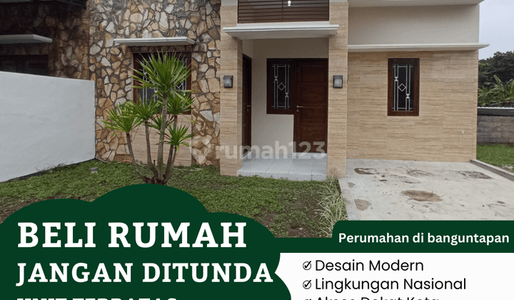 Rumah Cantik Di Banguntapan 10 Mnt Ke Kampus Stipram SHM Bisa Kpr