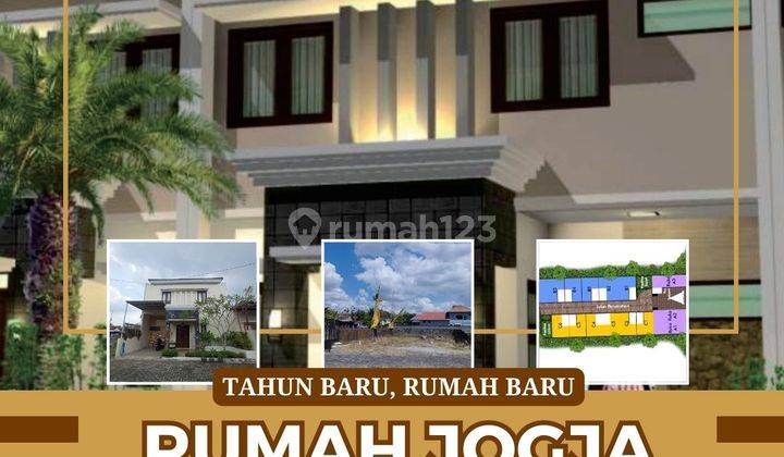 Siap Balik Nama Rumah 2 Lantai Di Potorono Banguntapan,bisa Kpr Dkt Jogja Kota 1