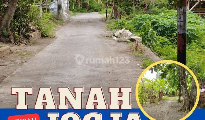 LT. 533M2 STRATEGIS 50 METER JL PLERET INVESTASI MENGUNTUNGKAN DI BANTUL JOGJA 1