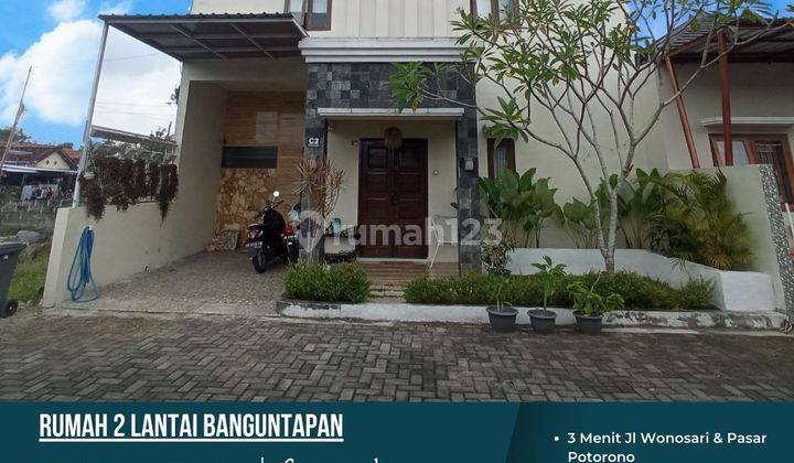 Rumah 2 Lantai Strategis Dekat Jl Wonosari Potorono Banguntapan 1