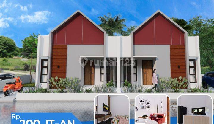 Rumah Baru Murah 200 Jutaan di Karangmojo Dekat Wonosari Kota SHM 1