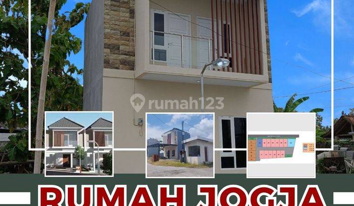 SMART HOME RUMAH 2 LANTAI BISA KPR SIAP BALIK NAMA DKT GIWANGAN,UAD,JL PLERET 1