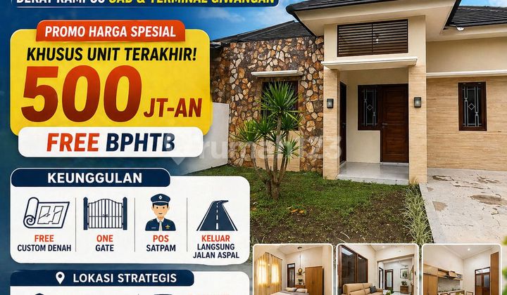 Rumah Siap Bangun Dalam Perum Dekat Kotagede,Jl Wonosari bisa KPR