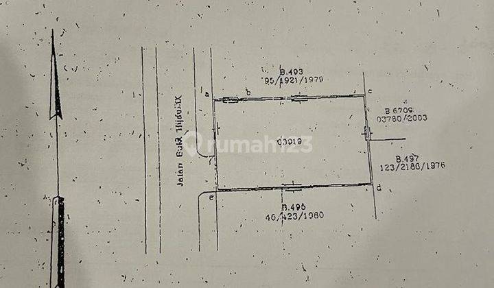 Rumah Tua Hitung Tanah di Pondok Indah di Bukit Hijau 8