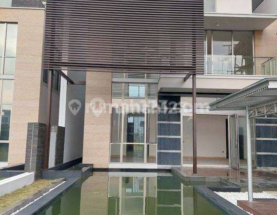 Rumah 3 Lantai Golf Island Mozart 12x35 Kosongan 4 Kt Pool 1