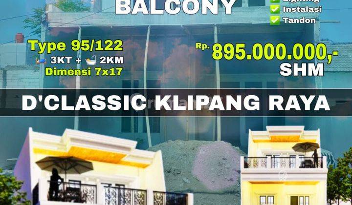 Rumah Mewah  Lokasi Jalan Klipang Raya Belakang Sd Internasional  2