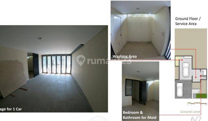 Disewakan Rumah Bergaya Modern di dalam Cluster Elit Lancewood Navapark BSD (dekat Aeon Mall)  5
