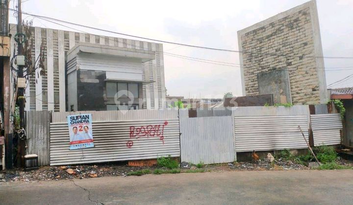 For Sale Land 1321 Meters Alongside Main Road Near Gunadarma University Campus Depok Beji Pondok Cina