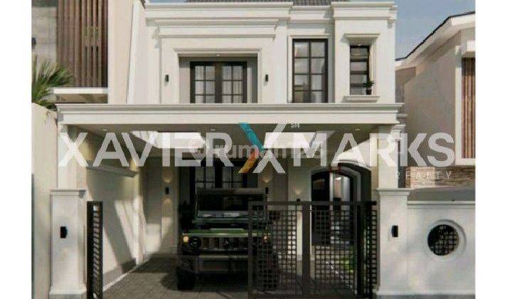 Rumah Baru Mewah Model American Classic Di Perumahan Elite Semarang Atas