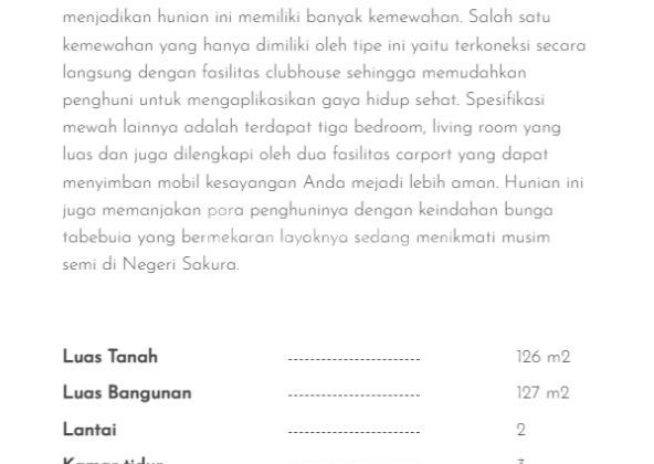 Cheap! 100% New House in Fashagriya Cluster, Podomoro Park Bandung 2