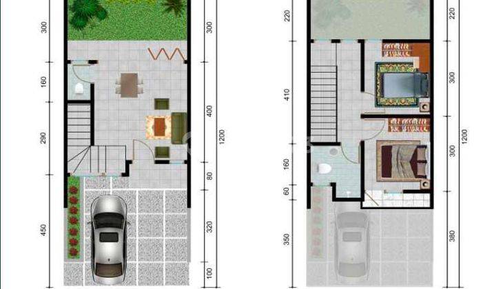 Rumah Murah 2 Lantai Modern Minimalis 2