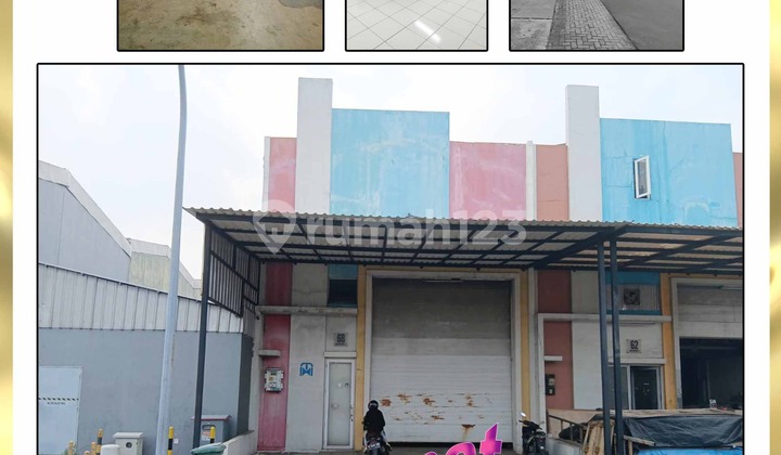 Warehouse in Green Sedayu Biz Park, Daan Mogot. 40 Feet Loading Access.