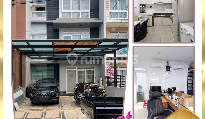 Rumah Park Residence , Taman Surya. 3 Lantai Hadap Utara