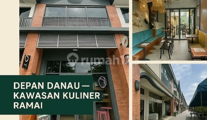 Citra Garden 8 Ruko Sunset Avenue Lake-Facing Full Interior