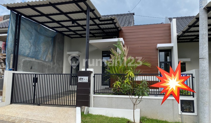 Disewakan Rumah Baru di Riverfront Urban Resort Sawojajar Malang 1