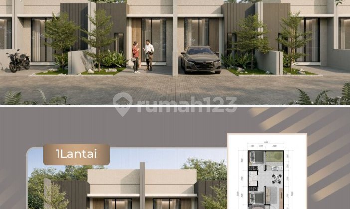 Rumah kencana residence 3, 1 lantai, 700 jtan dekat OERR Suramadu 2