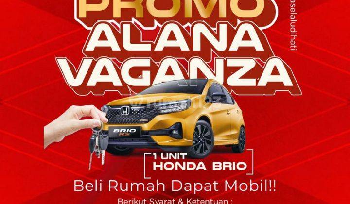 Rumah Grand Alana Wonorejo 1 Lt, Cicilan 2 Jtan Dekat Oerr, Merr 1