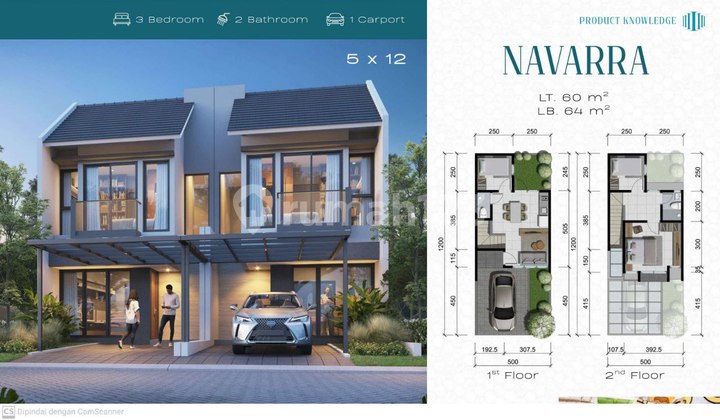 Rumah Baru Prime Hills Estate Kedamean Gresik Dekat Exit Tol Klbm 1