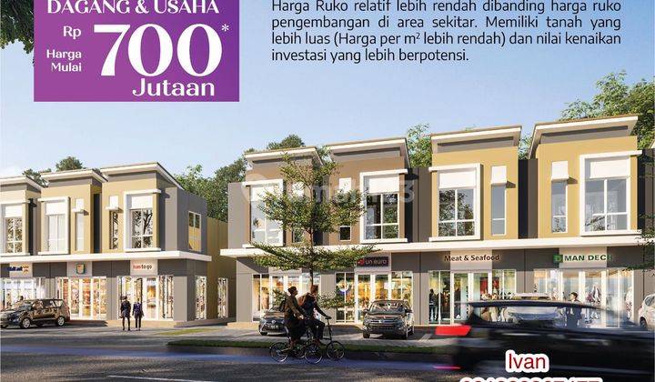 Ruko Impian Di Kota Podomoro Tenjo Dekat Stasiun 2