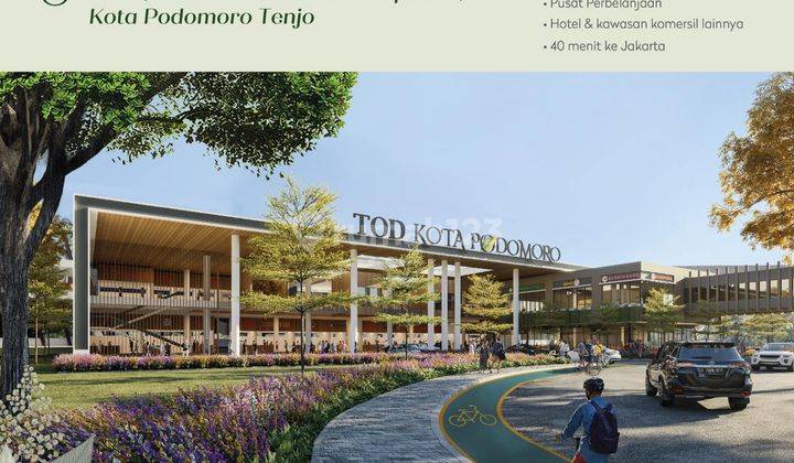 Ruko Impian Di Kota Podomoro Tenjo Dekat Stasiun 6