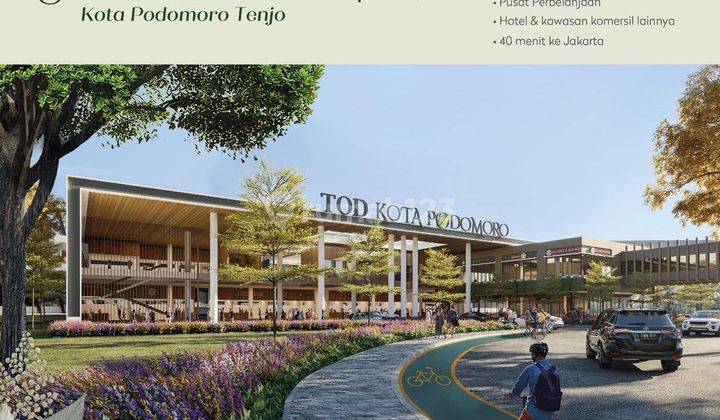 Ruko Kota Podomoro Tenjo Dikelilingi 4 Ribu Rumah 2