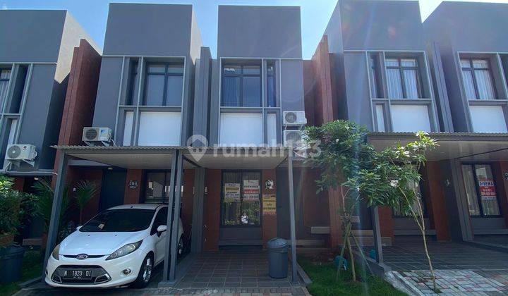 Rumah Sewa Full Furnished Siap Huni Cluster Freja House Bsd City Dekat Aeon Mall, Prastya Mulya, The Breeze, Tol Bsd 1