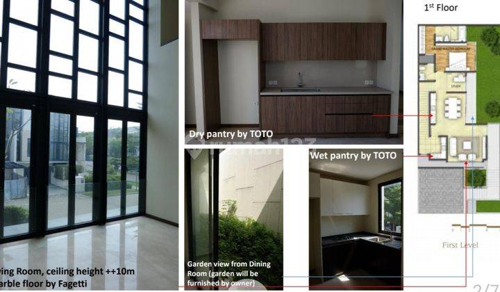 Disewakan Rumah Mewah Di Lancewood Navapark 3