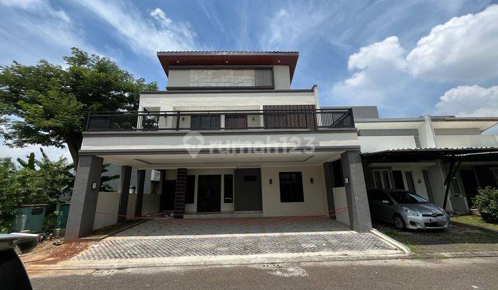 Dijual Rumah Baru Bangunan Mandiri Cluster Simplicity The Icon Bsd City Dekat Aeon Mall 1