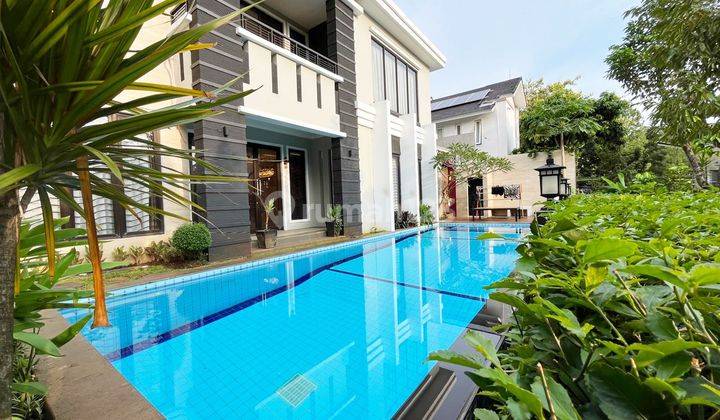 Dijual Rumah Mewah The Green Cluster Blossom Ville Ada Kolam Renang di Bsd City 1