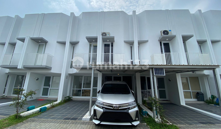 Rumah Sewa Myza Type Flathouse Bsd City Fully Furnished