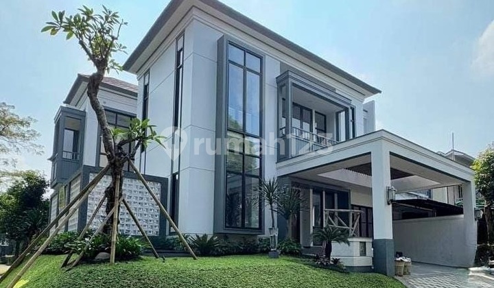 Rumah Cantik De Latinos Cluster Costarica di BSD City, Lokasi Hoek, Bangunan Mandiri
