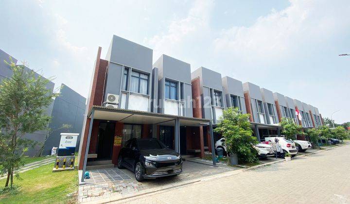 Rumah Hoek Freja House Full Furnished Siap Huni di Bsd City Dekat Aeon, Exit Tol, Prasetya Mulya, Stasiun Cisauk, Pasar Modern Intermoda 1