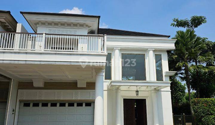 Dijual Rumah luxury lantai marmer ada pool SHM 500m2 jadeite bsd 1