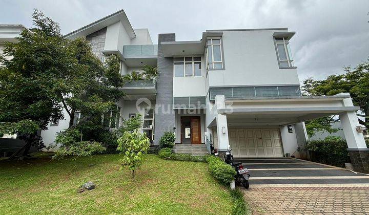 Rumah luxury dengan 3balkon full ventilasi Telaga golf BSD 644m2 1