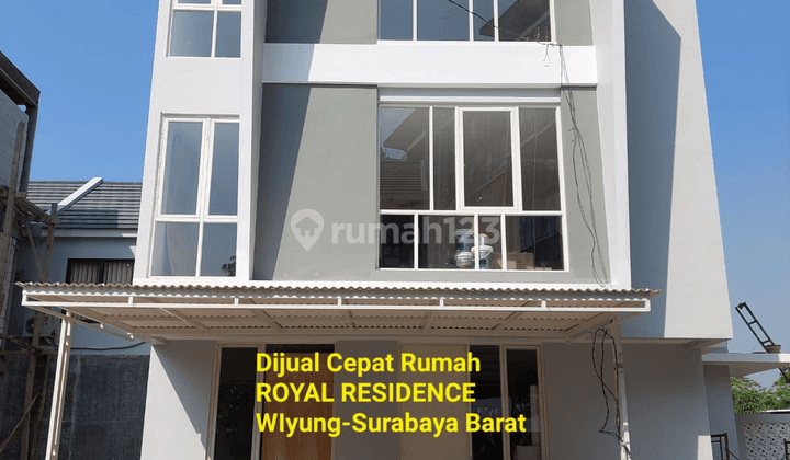 Jual Cepat Rumah Baru Gress 3lt Royal Residence Wiyung Sby Barat 1