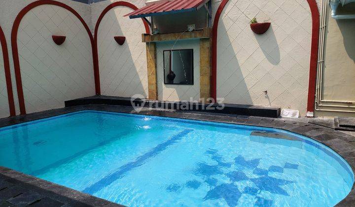 Disewakan Rumah 2 lantai + Pool, dalam komplek Bintaro sektor3A 3