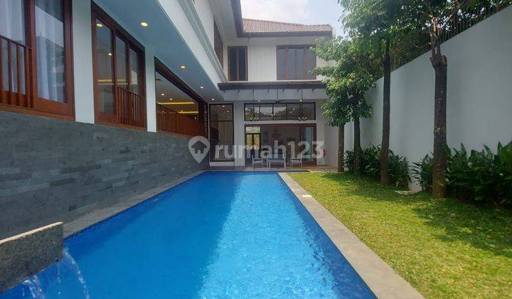 Rumah Baru Bangun Modern Mewah Siap Huni di Kemang 2